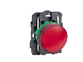 Lampa Pilot Rotunda  22 - Ip65 - Rosie - Baza Ba 9S - 250 V - Papuci