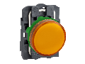 Lampa Pilot Rotunda  22 - Ip65 - Galbena - Baza Ba 9S - 250 V - Papuci