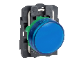 Lampa Completa Albastra �22 Lentile Plate Cu Led Integral 110 - 120V