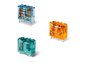 Releu miniaturizat implantabil (PCB) - 1 contact, 10 A, C (contact comutator), 24 V, Protec?ie la fluxul de spalare cu solven?i (RT III), Sensibila in C.C., AgCdO, PCB/fi?abil 5 mm intre pinii contactului, Niciuna