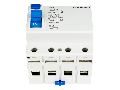 Intreruptor diferential AMPARO (10kA), 25A, 4-poli, 100mA