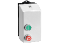 Demaror pornire directa, in carcasa cu releu termic inclus, cu buton start/stop , WITH BG09/BG12 CONTACTOR, 5A MAX (1.52.2KW AT 400V), IP65. CONTACTOR bobina tensiune 460VAC 60HZ