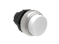 PUSH-PUSH BUTTON ACTUATOR Ø22MM PLATINUM SERIES, EXTENDED. PUSH ON-PUSH OFF, WHITE
