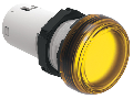 Lampa semnalizare cu LED, STEADY LIGHT Ø22MM PLATINUM SERIES, YELLOW, 24VAC/DC