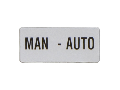 Eticheta cu text pentru LPX AU100 LEGEND HOLDER, FOR SELECTOR SWITCHES, MAN-AUTO