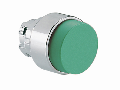 PUSH-PUSH BUTTON ACTUATOR, 22MM 8LM METAL SERIES, EXTENDED, GREEN