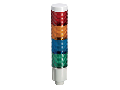 STEADY LIGHT MODULE. Ø45MM. BUILT-IN LED CIRCUIT. GREEN, BLUE, ORANGE, RED, 24VDC