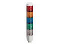 STEADY LIGHT MODULE. Ø45MM. BUILT-IN LED CIRCUIT. WHITE, GREEN, BLUE, ORANGE, RED, 24VDC