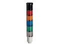 STEADY LIGHT MODULE. Ø45MM. BUILT-IN LED CIRCUIT. WHITE, GREEN, BLUE, ORANGE, RosuWITH CONTINUOUS OR PULSED SOUND, 24VDC