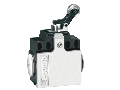 Limitator de cursa, K SERIES, ROLLER SIDE PUSH LEVER, 2 SIDE CABLE ENTRY. DIMENSIONS COMPATIBLE TO EN 50047, METAL BODY, CONTACTS 2NO SLOW BREAK. METAL ROLLER