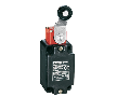 PLASTIC Limitator de cursa, T SERIES (DIMENSIONS TO EN 50041), ROLLER LEVER, WITHOUT RESET BUTTON, CONTACTS 1NO+1NC SLOW BREAK. PLASTIC ROLLER Ø20X5MM