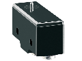 PLASTIC MICRO SWITCH, K SERIES, TOP PUSH ROD - METAL PLUNGER. PIN, CONTACTS 1NO/NC. FASTON TERMINALS