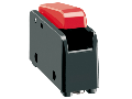 PLASTIC MICRO SWITCH, K SERIES, PUSH BUTTON, CONTACTS 1NO/NC. SOLDER TERMINAL