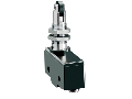 PLASTIC MICRO SWITCH, K SERIES, TOP ROLLER PUSH PLUNGER. M12 FIXING HEAD, CONTACTS 1NO/NC. SCREW TERMINALS