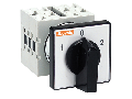 Intrerupator rotativ cu came, GX SERIES, U montaj pe panou. CHANGEOVER SWITCH WITH 0 Pozitii, ONE-POLE  1 WAFER  SCHEME 51, 20A