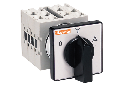 Intrerupator rotativ cu came, GX SERIES, U montaj pe panou. MOTOR SWITCH, 3-POLE MOTOR REVERSING SWITCHES WITH diametru TO 0. 3 WAFERS  SCHEME 26, 16A