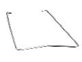METAL RETAINING CLIP FOR HR5XS21P + HR40/HR50
