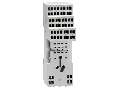 Socul pentru releu cu 2 C/O CONTACTS, SPRING TERMINALS