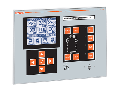 PARALLELING CONTROL AMONG GENERATING SETS. 12/24VDC, GRAPHIC LCD, RS485 PORT AND USB/OPTICAL AND WI-FI POINT PROGRAMMING PORT ON FRONT. EXPANDABLE WITH EXP... MODULES