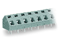 PCB terminal block; 2.5 mm; Pin spacing 7.5/7.62 mm; 4-pole; suitable for Ex-e applications; CAGE CLAMP; commoning option; 2,50 mm; light gray