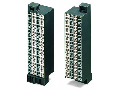 Matrix patchboard; 32-pole; Marking 33-64; Colors of modules: gray/white; Module marking, side 1 and 2 vertical; for 19\