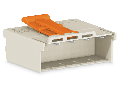 1-conductor male connector; Gripping plate; 2.5 mm; Pin spacing 7.5 mm; 3-pole; 2,50 mm; light gray