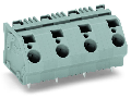 PCB terminal block; 6 mm; Pin spacing 15 mm; 3-pole; CAGE CLAMP; commoning option; 6,00 mm; gray
