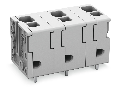 PCB terminal block; 4 mm; Pin spacing 11.5 mm; 6-pole; Push-in CAGE CLAMP; 4,00 mm; gray