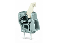 Stackable PCB terminal block; push-button; 2.5 mm; Pin spacing 5/5.08 mm; 1-pole; CAGE CLAMP; commoning option; 2,50 mm; light gray