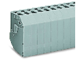 Transformer terminal block; 9-pole; CAGE CLAMP connection for conductors; 4,00 mm; gray