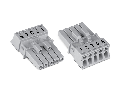 Socket; 5-pole; Cod. B; 1,50 mm²; light green