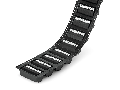 THR PCB terminal block; push-button; 1.5 mm; Pin spacing 3.5 mm; 7-pole; Push-in CAGE CLAMP; in tape-and-reel packaging; 1,50 mm; black