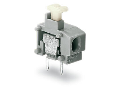 Stackable PCB terminal block; push-button; 1.5 mm; Pin spacing 7.5/7.62 mm; 1-pole; Push-in CAGE CLAMP; 1,50 mm; dark gray