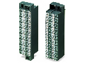 Matrix patchboard; 32-pole; Marking 1-32; Colors of modules: gray/white; Module marking, side 1 and 2 vertical; for 19\
