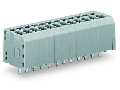 PCB terminal block; 1.5 mm; Pin spacing 3.5 mm; 12-pole; CAGE CLAMP; 1,50 mm; gray