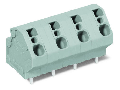 PCB terminal block; 4 mm; Pin spacing 10 mm; 10-pole; CAGE CLAMP; 4,00 mm; gray