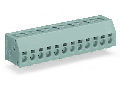 2-conductor PCB terminal block; 1.5 mm; Pin spacing 5 mm; 2-pole; PUSH WIRE; 1,50 mm; gray