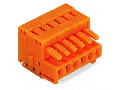 1-conductor female plug; 100% protected against mismating; 1.5 mm; Pin spacing 3.81 mm; 15-pole; 1,50 mm; orange