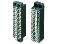 Matrix patchboard; 32-pole; Marking 33-64; Colors of modules: gray/white; Module marking, side 1 and 2 vertical; for 19\