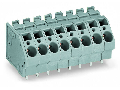 PCB terminal block; 6 mm; Pin spacing 7.5 mm; 3-pole; CAGE CLAMP; commoning option; 6,00 mm; gray