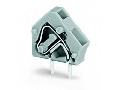 Stackable PCB terminal block; 2.5 mm; Pin spacing 5/5.08 mm; 1-pole; CAGE CLAMP; commoning option; 2,50 mm; black