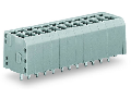 PCB terminal block; 1.5 mm; Pin spacing 3.5 mm; 5-pole; CAGE CLAMP; 1,50 mm; gray