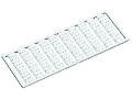 WSB marking card; as card; MARKED; 11 ... 20 (10x); not stretchable; Horizontal marking; snap-on type; white