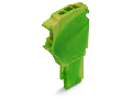 Start module for 1-conductor female connector; 1.5 mm; 1-pole; 1,50 mm; green-yellow