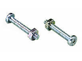 Fixing screw M2.5 x 16; and hexagon nut M2.5