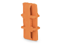 Fixing element; for 95 mm² high-current terminal blocks; orange