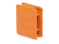 Fixing element; for 185 mm² high-current terminal blocks; orange