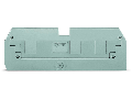 Step-down cover plate; 1 mm thick; for 3-conductor 284-681 terminal blocks; orange