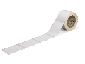Labels; for TP printers; permanent adhesive; white