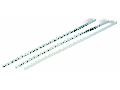 Marker tags; MARKED; K; not stretchable; Horizontal marking; snap-on type; white